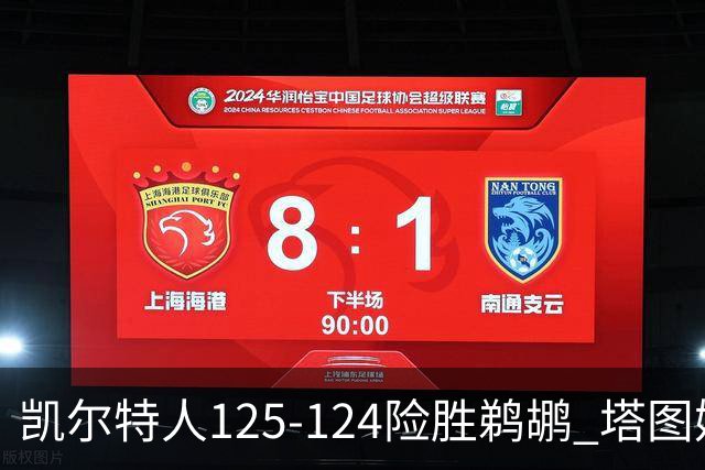 凯尔特人125-124险胜鹈鹕 塔图姆42分20板10助