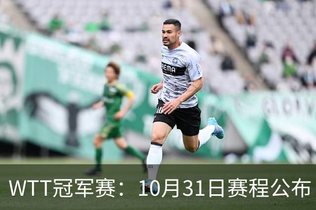 WTT冠军赛：10月31日赛程公布！国乒迎战张本美和、莫雷加德